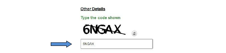 Captcha Code
